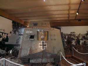 Panzerabwehr gegen Sturmpanzerwagen A7V - 1.Weltkrieg